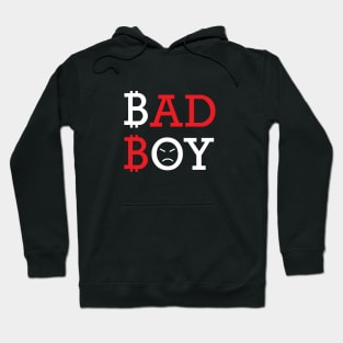 Bad Boy Bitcoin Funny Design Hoodie